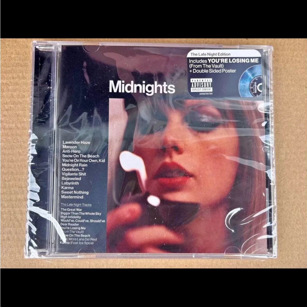 Taylor swift- Midnights late nights: LIMITED EDITION